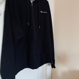 Champion Black Full-Zip Hoodie